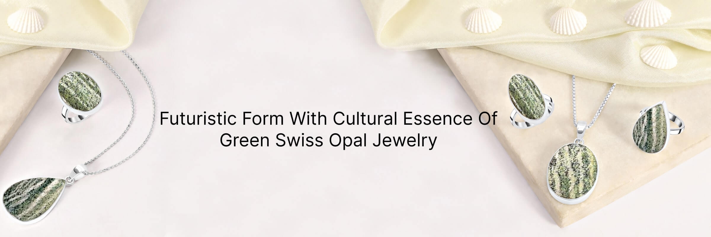 Modern Opulence Contemporary Green Swiss Opal Jewelry For Sophisticated Looks
