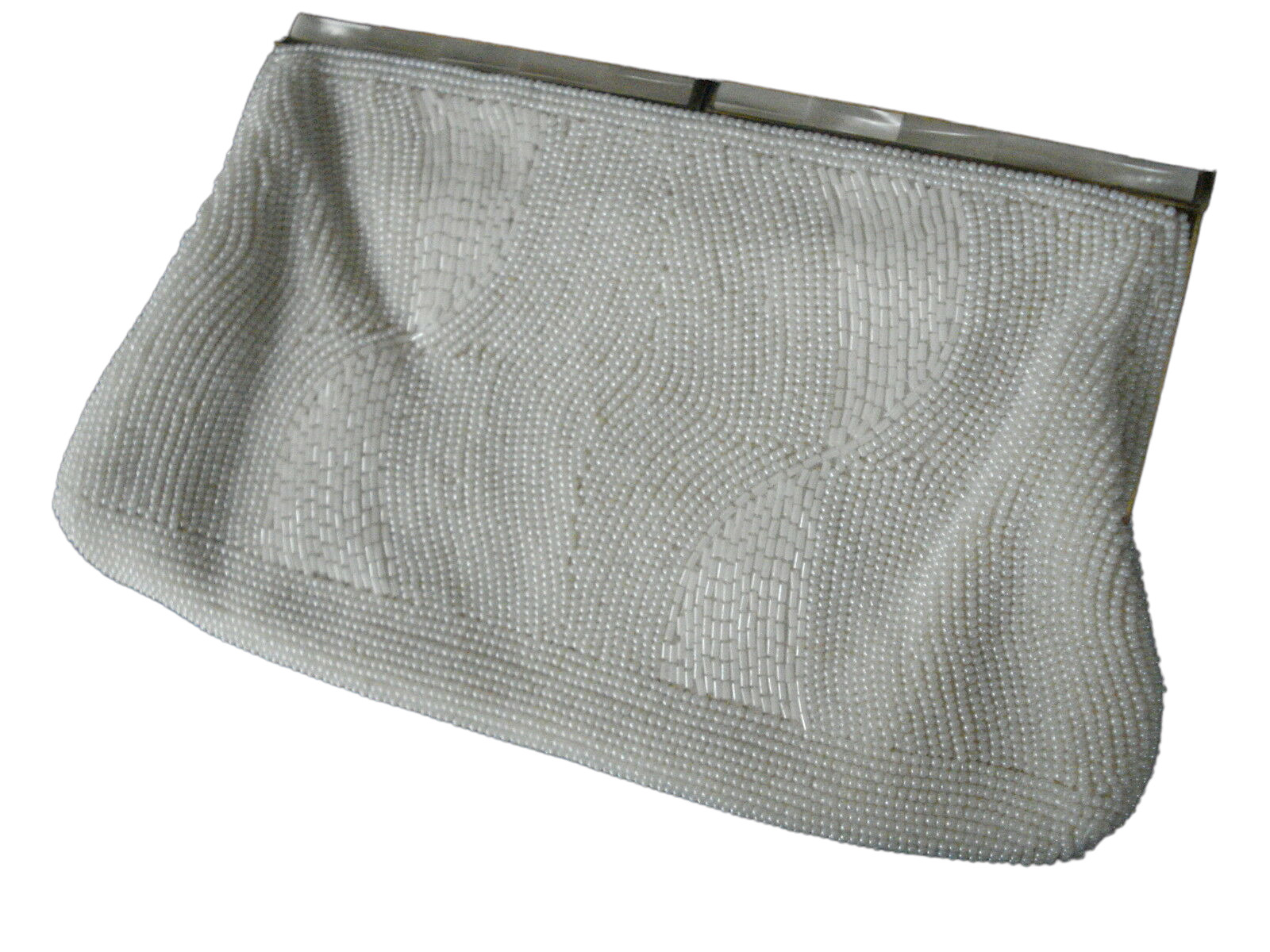 Vivant By Sarne - Handmade Italian Beaded Clutch Evening Bag