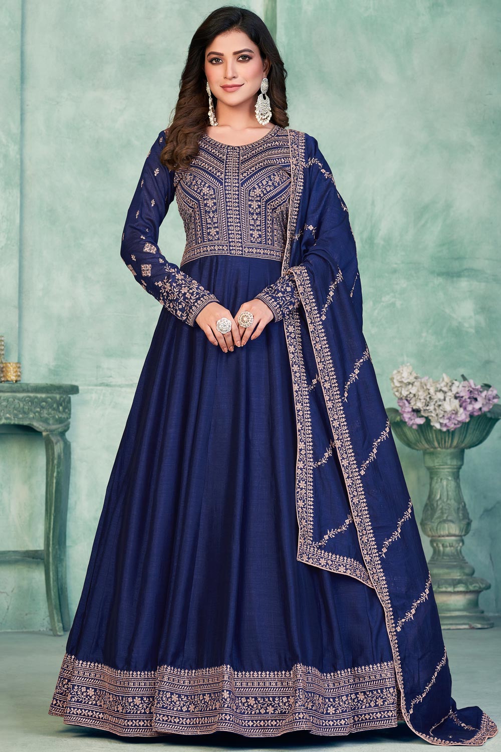 Purchase Exquisite And Elegant Anarkali Dress At Like A Diva