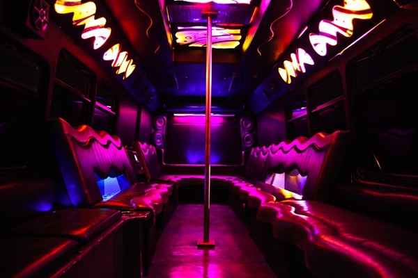 Pink Party Bus Austin Tx Bachelorette Party