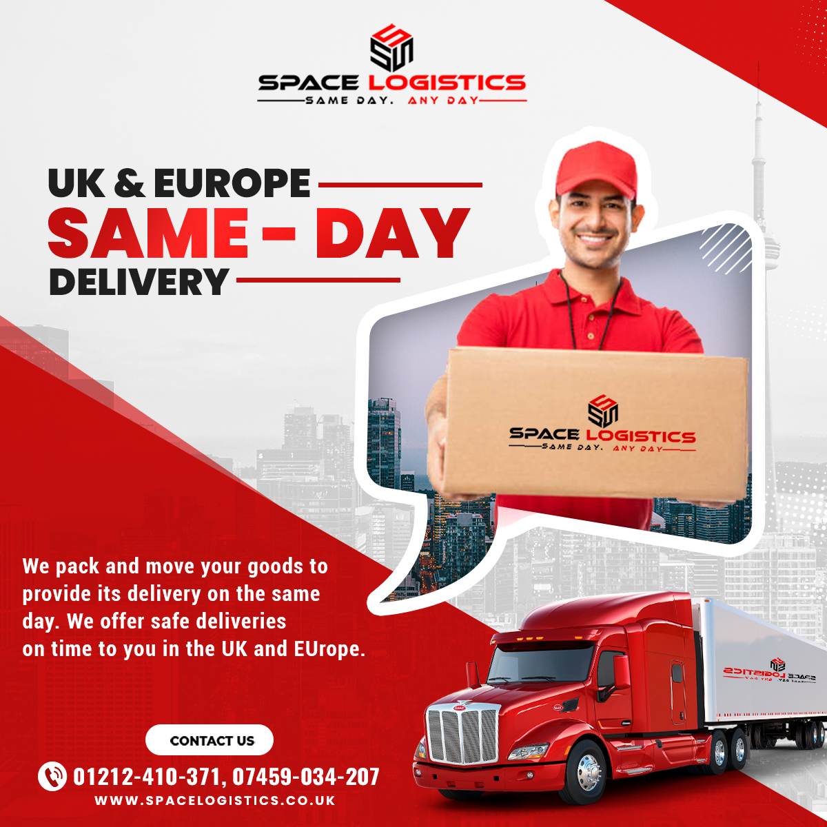 Same Day Delivery Courier Services In Birmingham