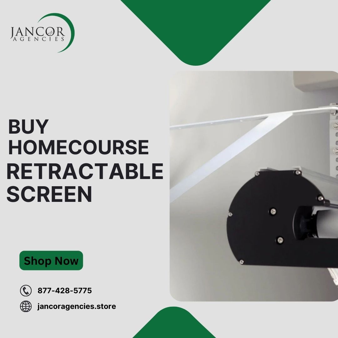 Buy Homecourse Retractable Screen| Jancor Agencies