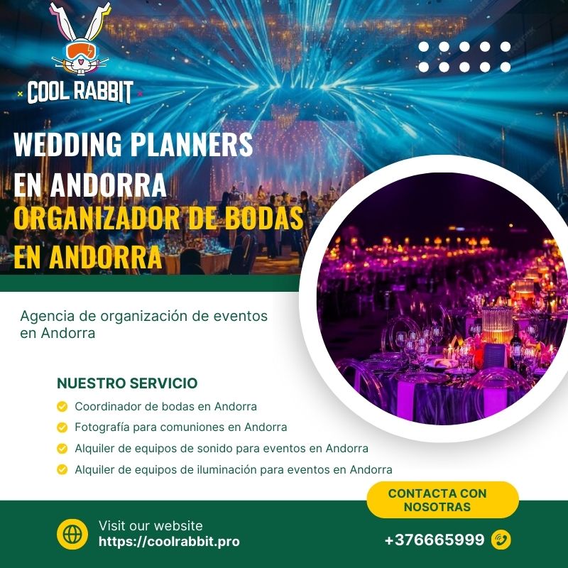 Organizador De Bodas En Andorra - Cool Rabbit