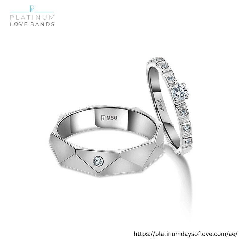 Embrace Forever Together With Platinum Bands For Couples