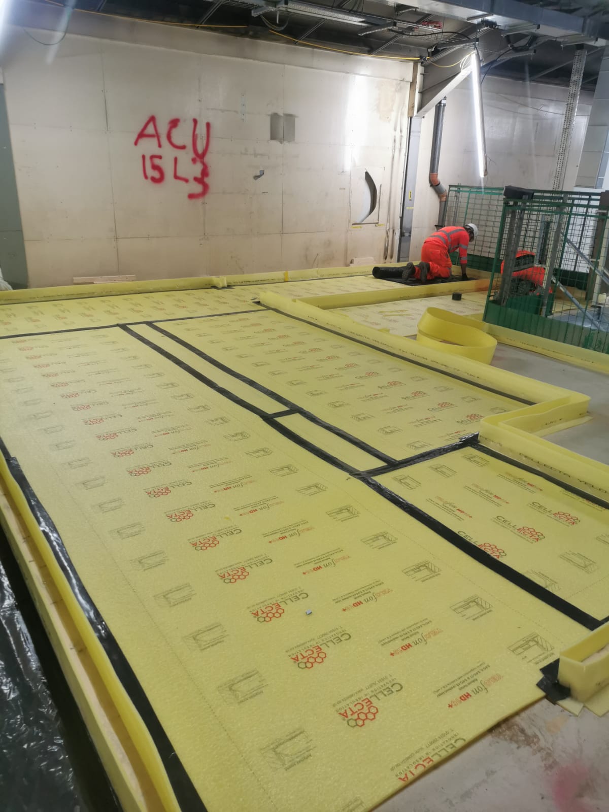 Underfloor Heating And Quick Drying Liquid Screed In Eye, Suffolk | Co-Dunkall