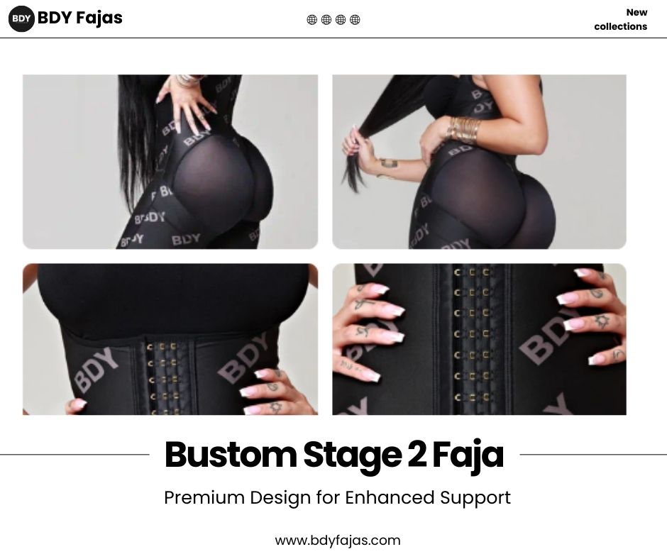 Bustom Stage 2 Faja: Enhanced Support For Your Recovery Journey