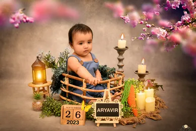 Celebrating New Life: Photoshoot Ideas For A 1-Month-Old Boy