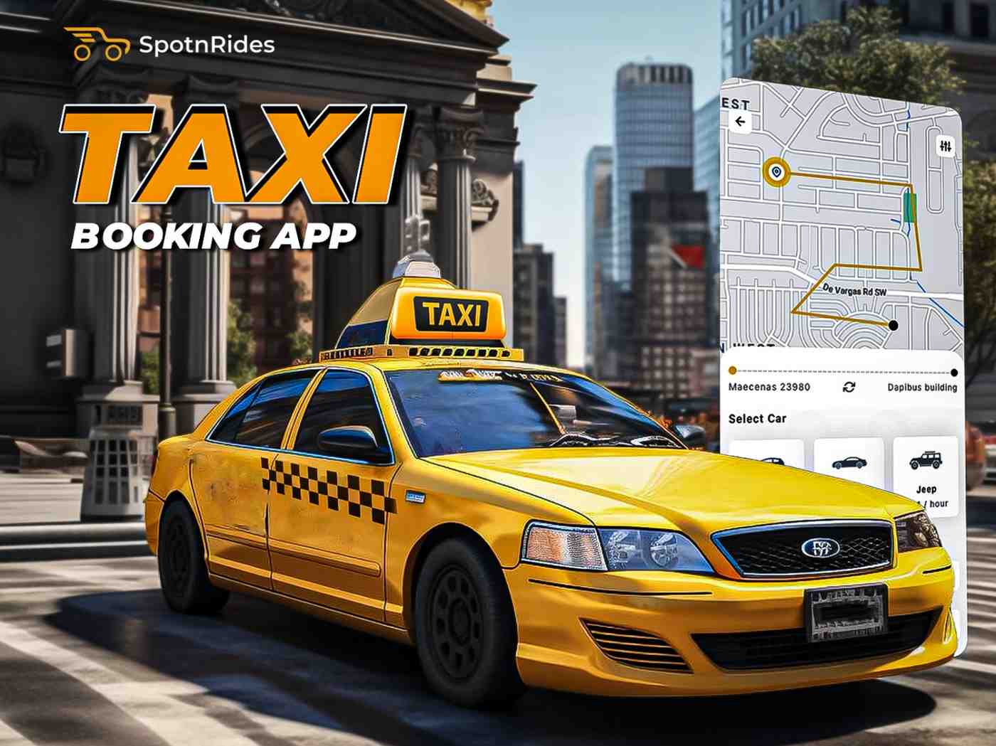 Launch Your Uber Clone App With Spotnrides- Clone App Development
