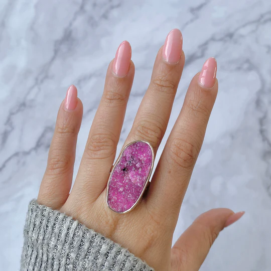 Cobalt Calcite Jewelry: Striking Beauty And Soothing Energy