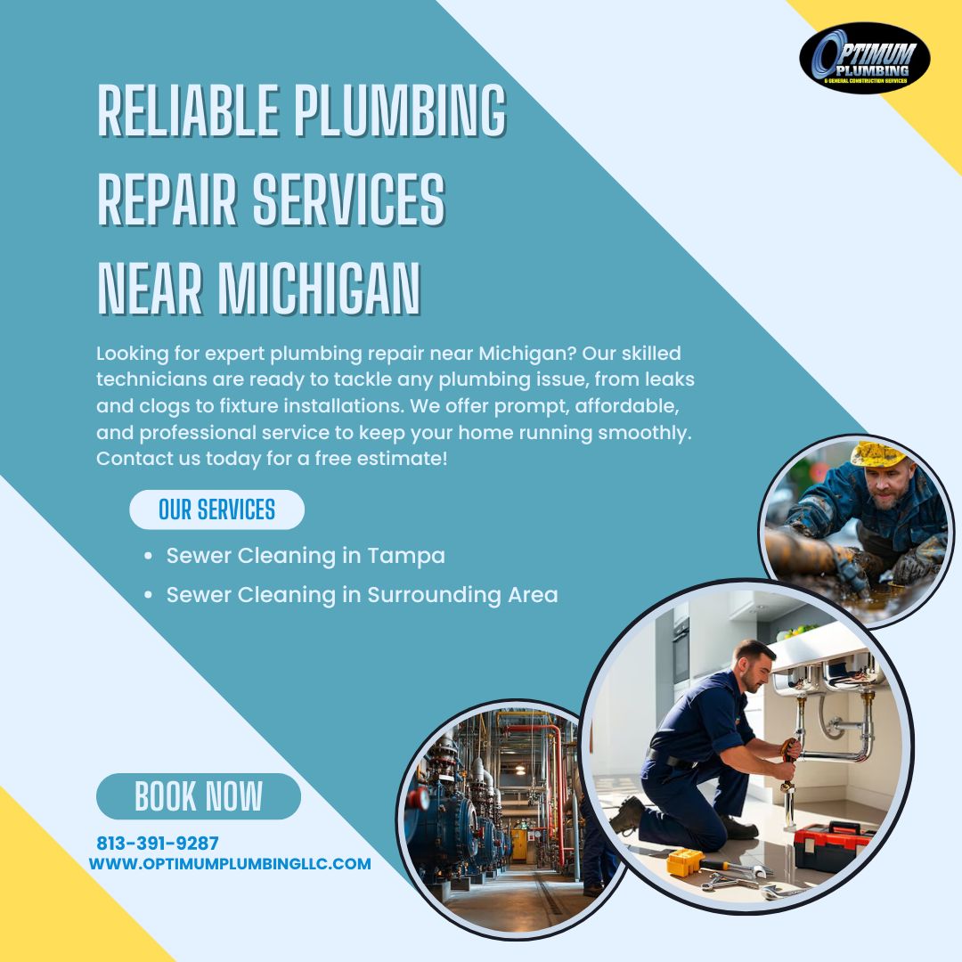 Reliable Plumbing Repair Services Near Michigan