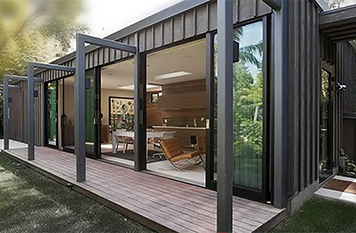 Single Container Home Interior