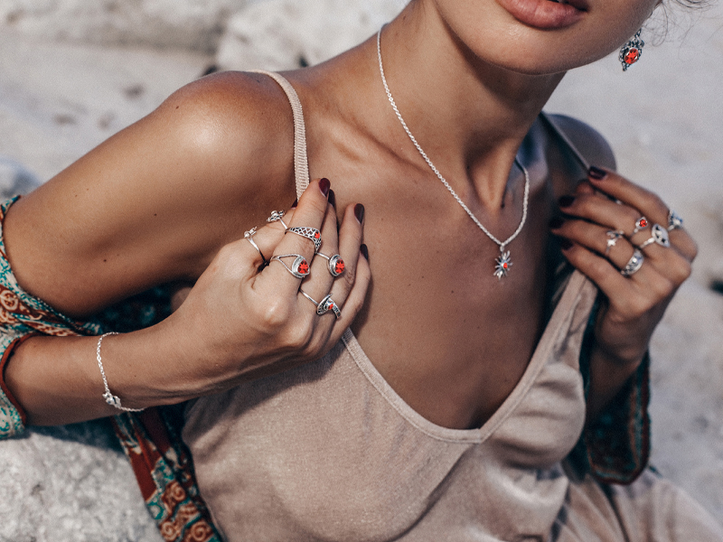 Rich Red Elegance: The Sophisticated Charm Of Dainty Garnet Rings