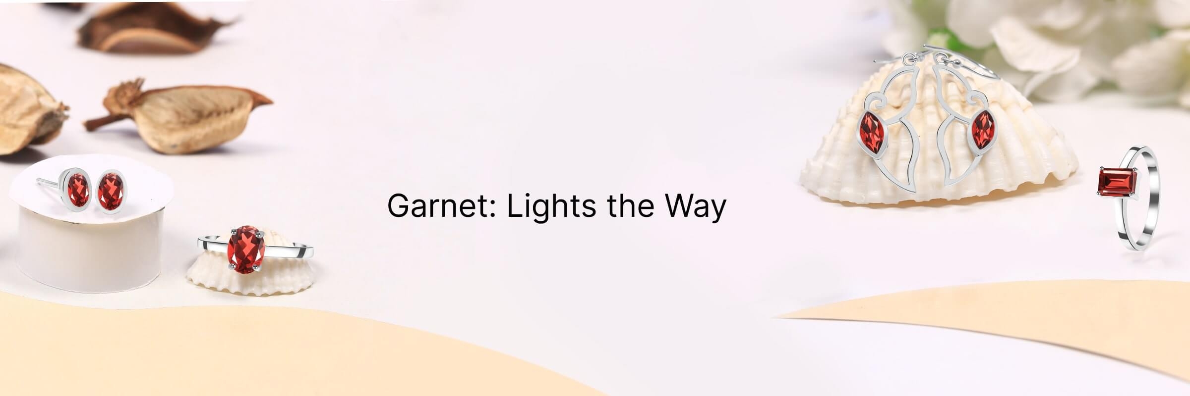 Luxurious Garnet Jewelry And Gemstone