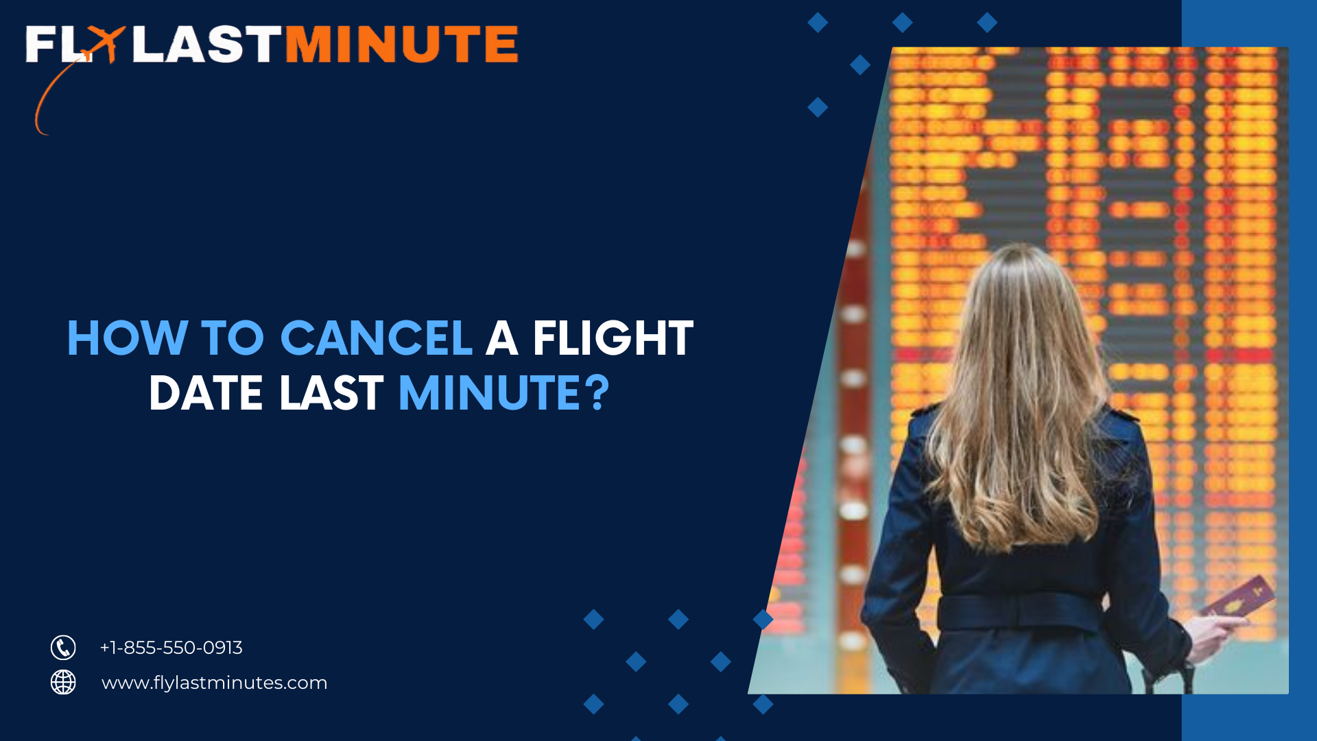 How To Cancel A Flight Date At The Last Minute?