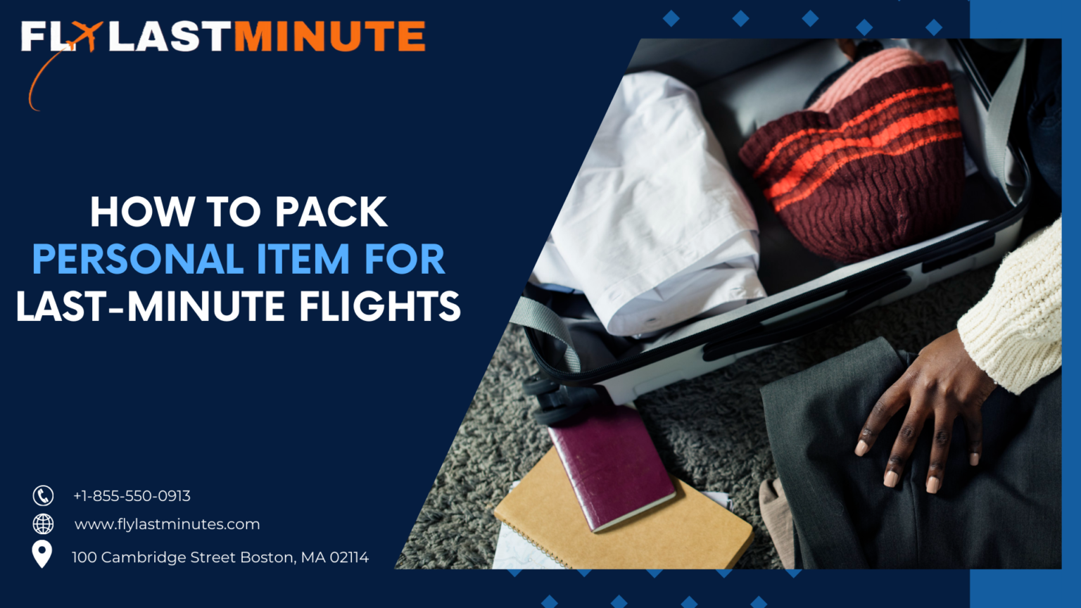 How To Pack A Personal Item For Last-Minute Flights