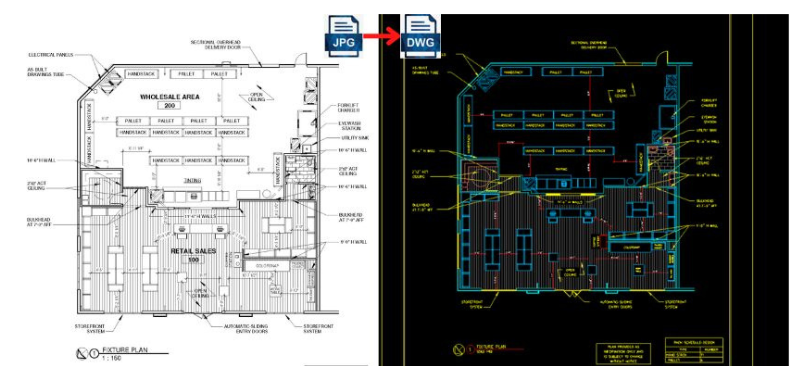 Image To Cad Conversion Services | Chudasama Outsourcing