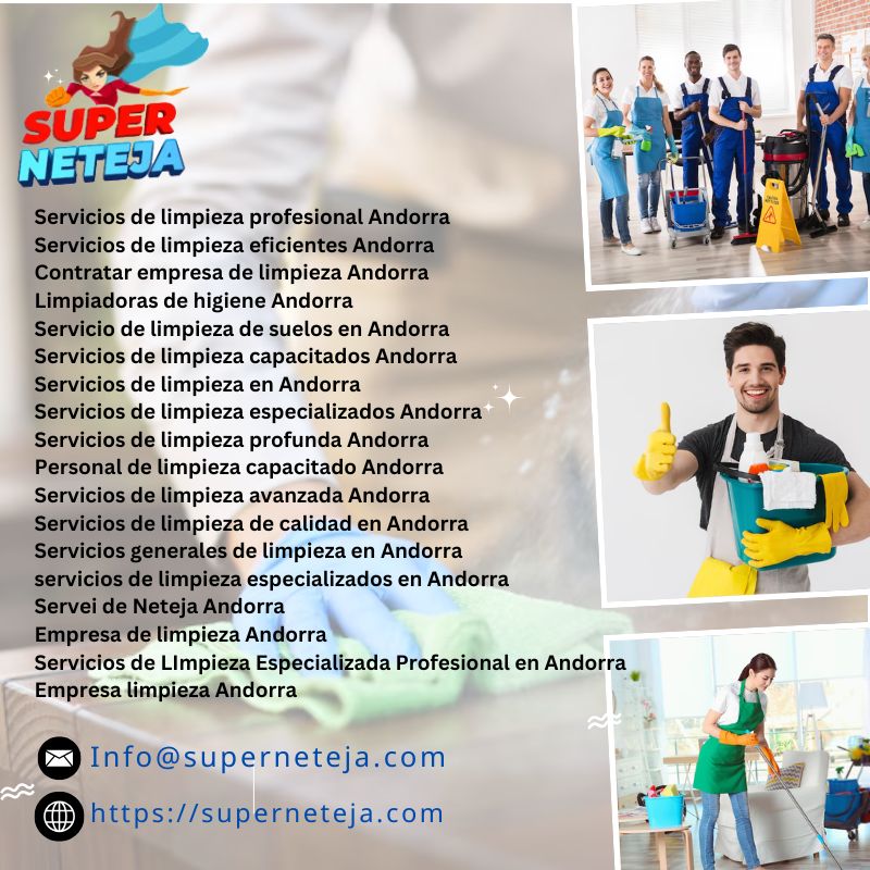 Servicios De Limpieza En Andorra
