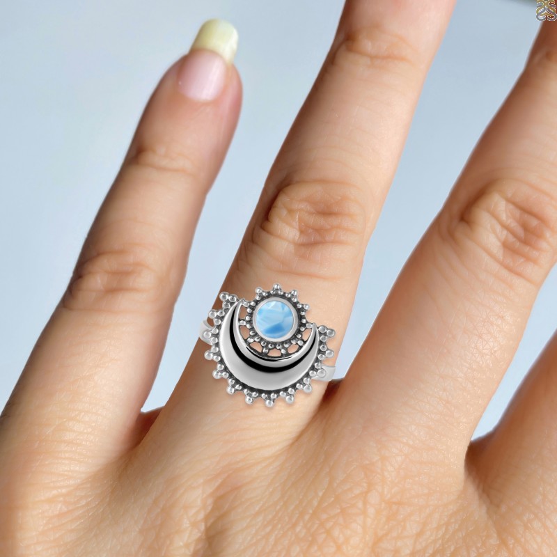 Larimar Ring: A Unique Piece Of Jewelry