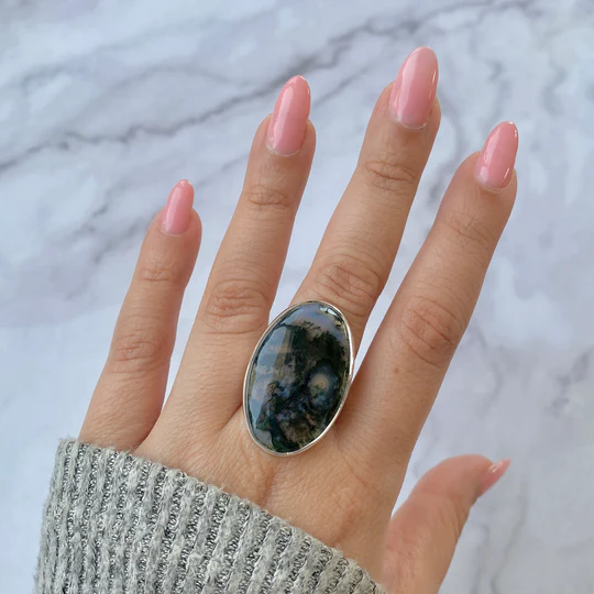 Moss Agate Jewelry: Nature’s Tranquility In Every Piece