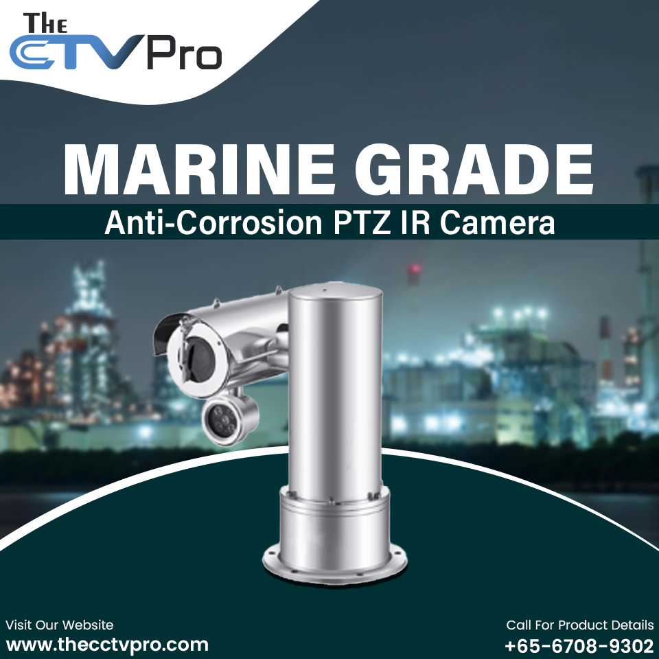 Marine Grade Anti-Corrosion Ptz Ir Camera