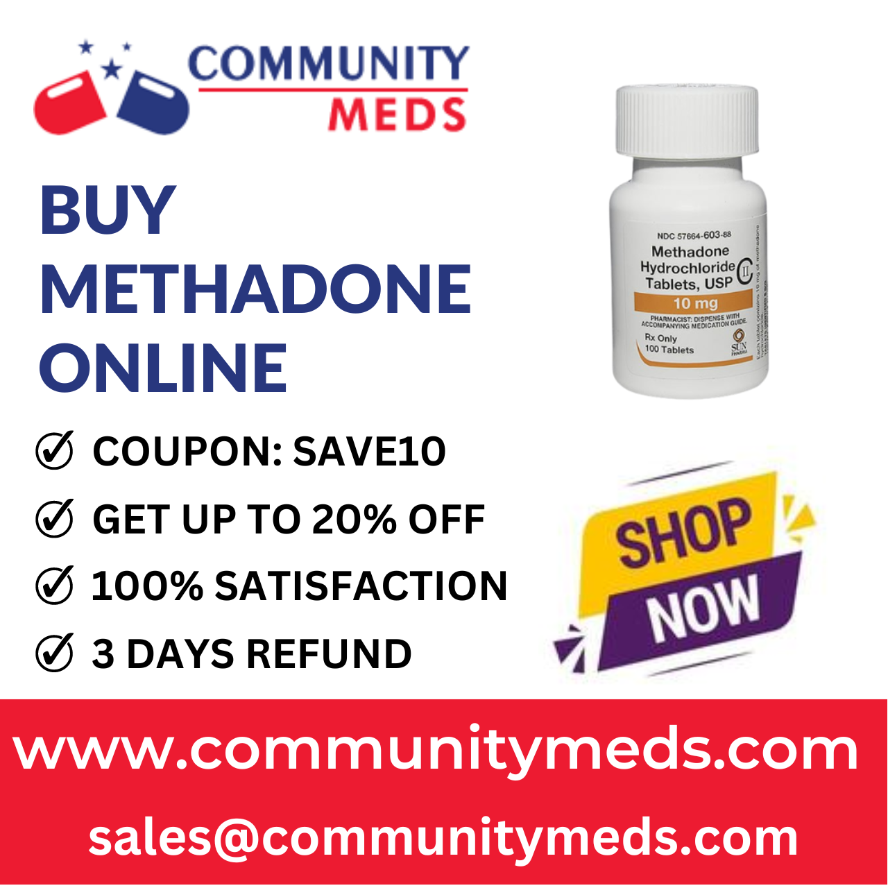 Order Methadone Online Express Delivery Communitymeds Pharma