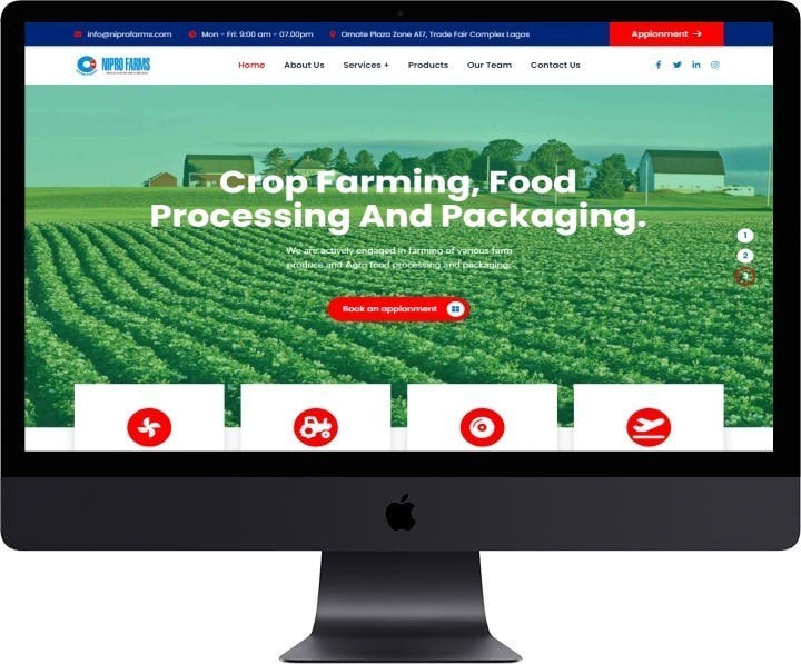 Choose Best Agriculture Website Design Company For Your Websites