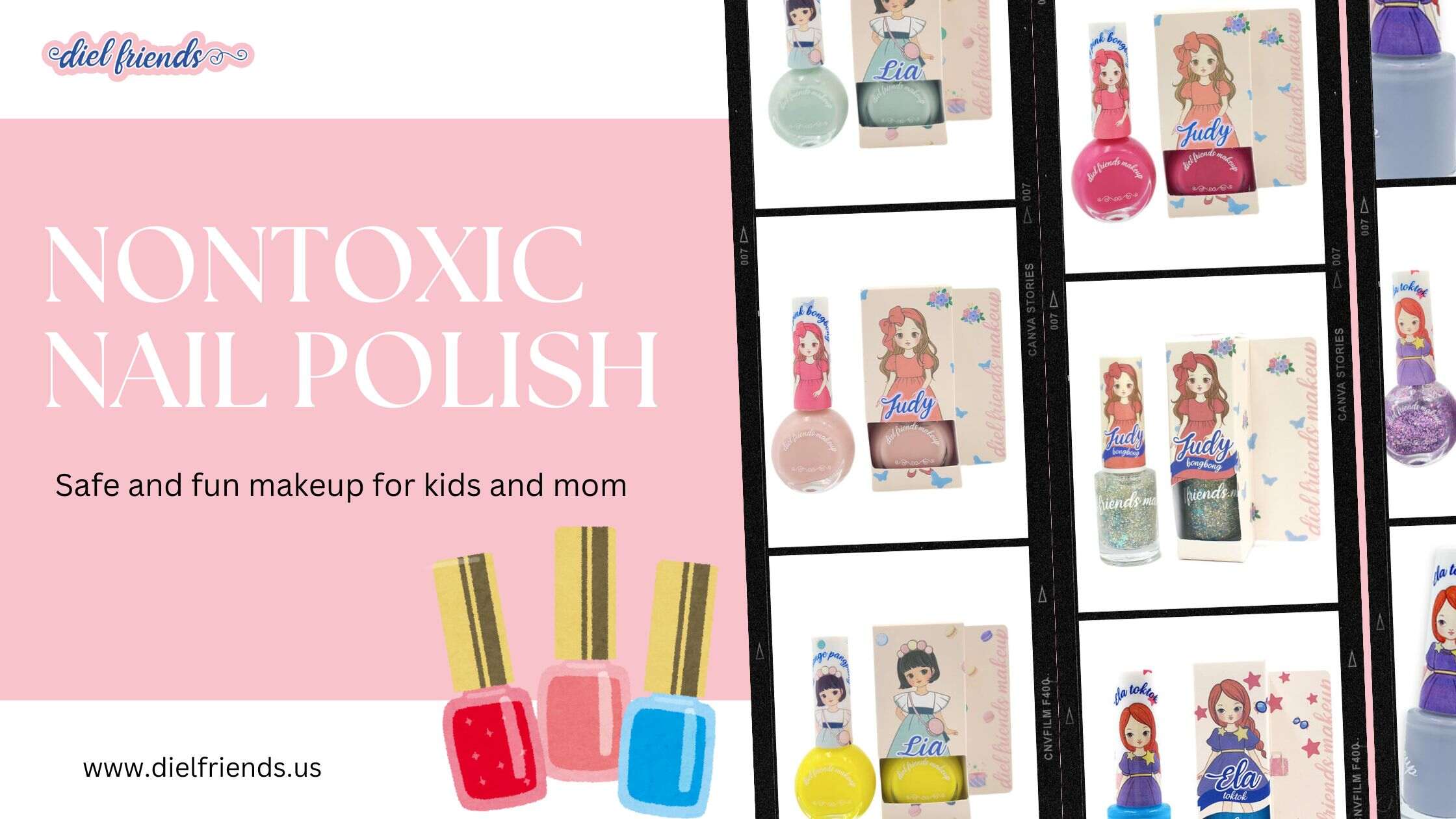 Safe And Fun Nontoxic Nail Polish For Kids!