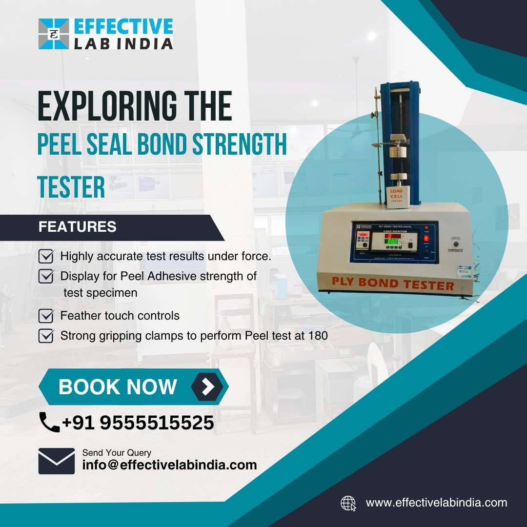 Exploring The High-Quality Peel Seal Bond Strength Tester