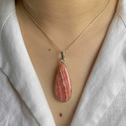 Gentle Rose: Rhodochrosite Cuff Jewelry