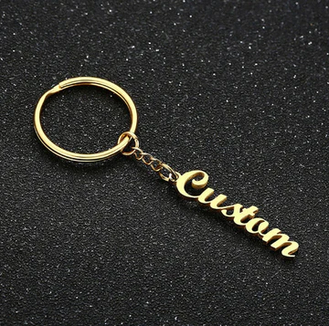 Custom Name Keychain
