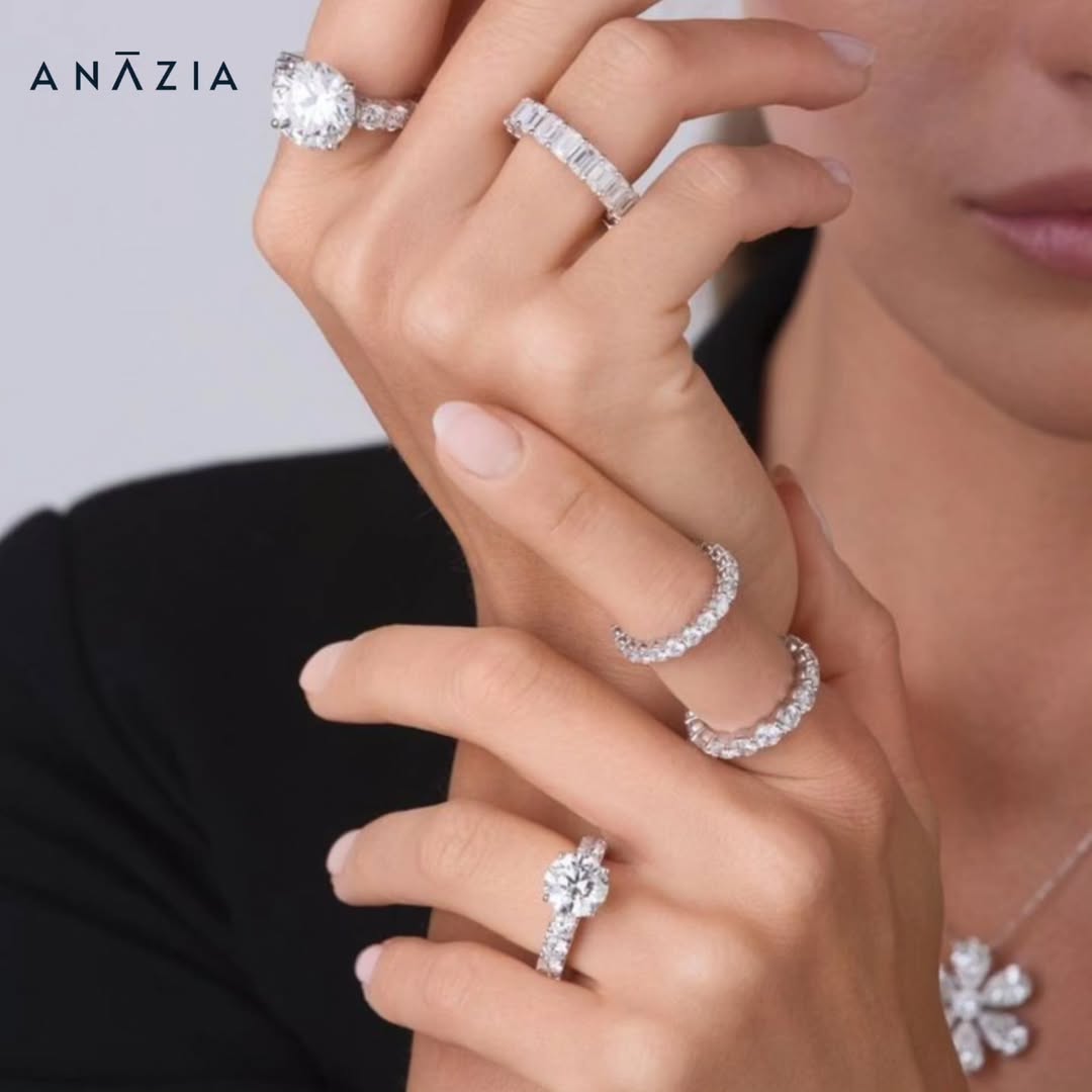 Buy Lab Grown Diamond Ring Online In India | Anazia Jewels
