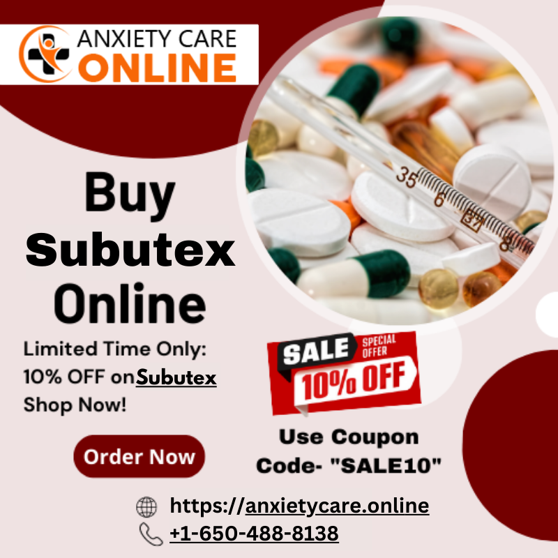 Order Subutex Online In Usa: Your Trusted And Convenient Choice
