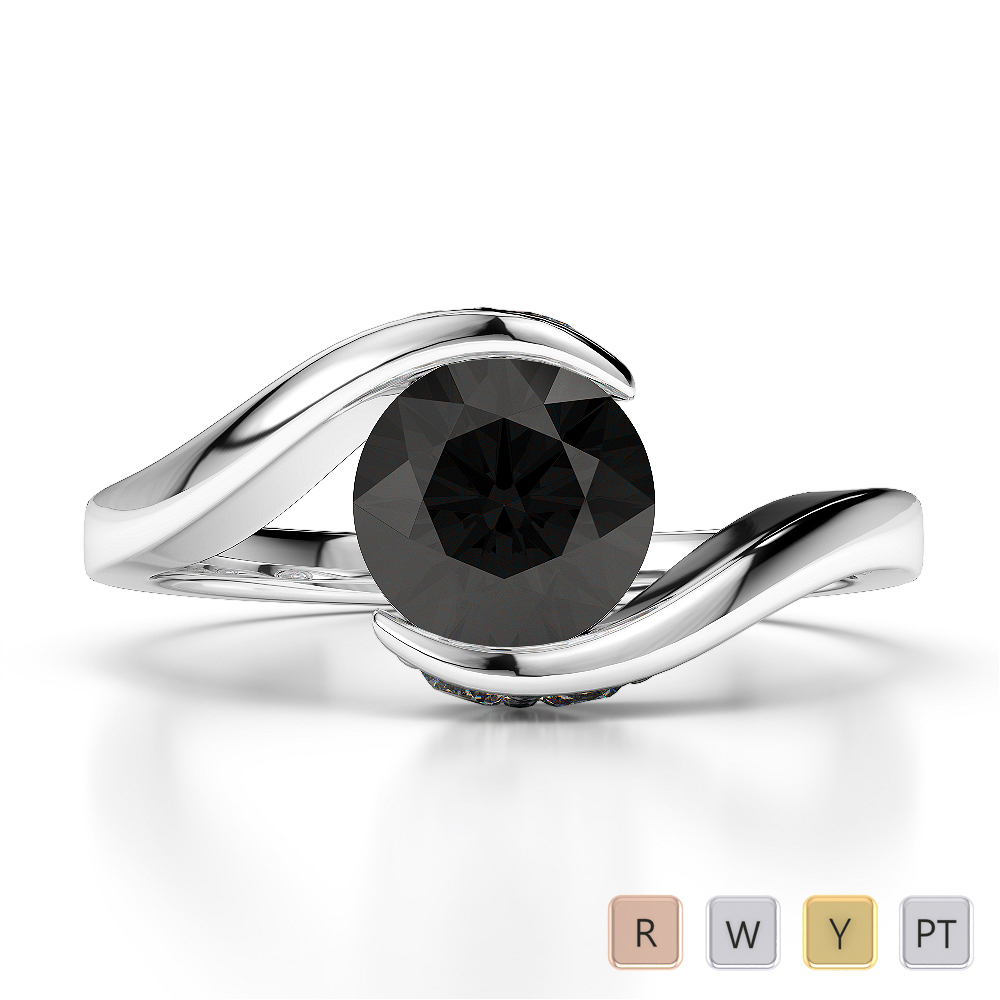 Designer Range Of Black Diamond Rings
