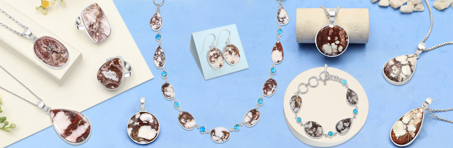Boho Beauty: Wild Horse Jasper Jewelry Collection