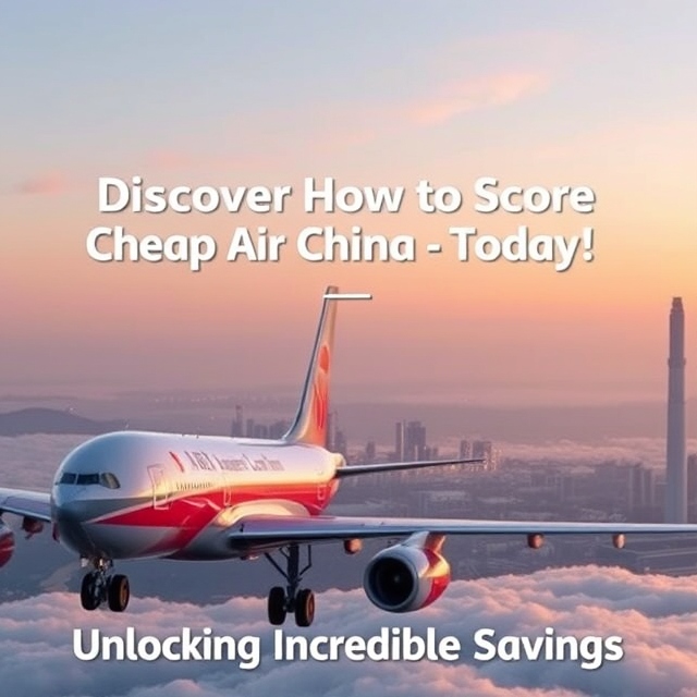 Discover How To Score Cheap Air China Flights Today! | Unlock Incredible Savings