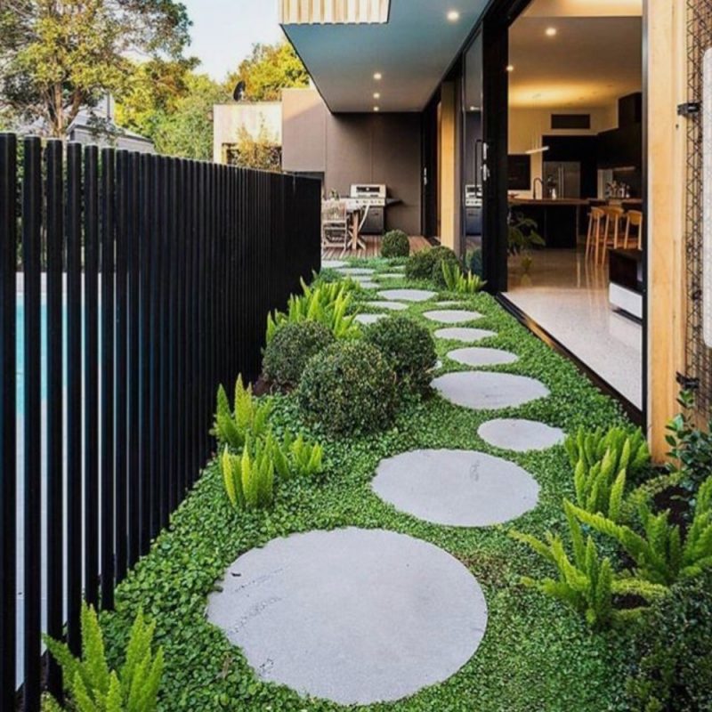 Enhance Your Pathway With Bluestone Organic Stepping Stones