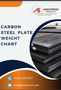 Carbon Steel Plate Weight Chart