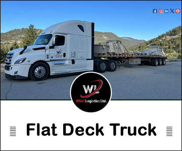 Flat Deck Truck In Abbotsford, Langley, Lower Mainland And Vancouver Island