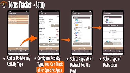 Focus Tracker: With Pomodoro Timer