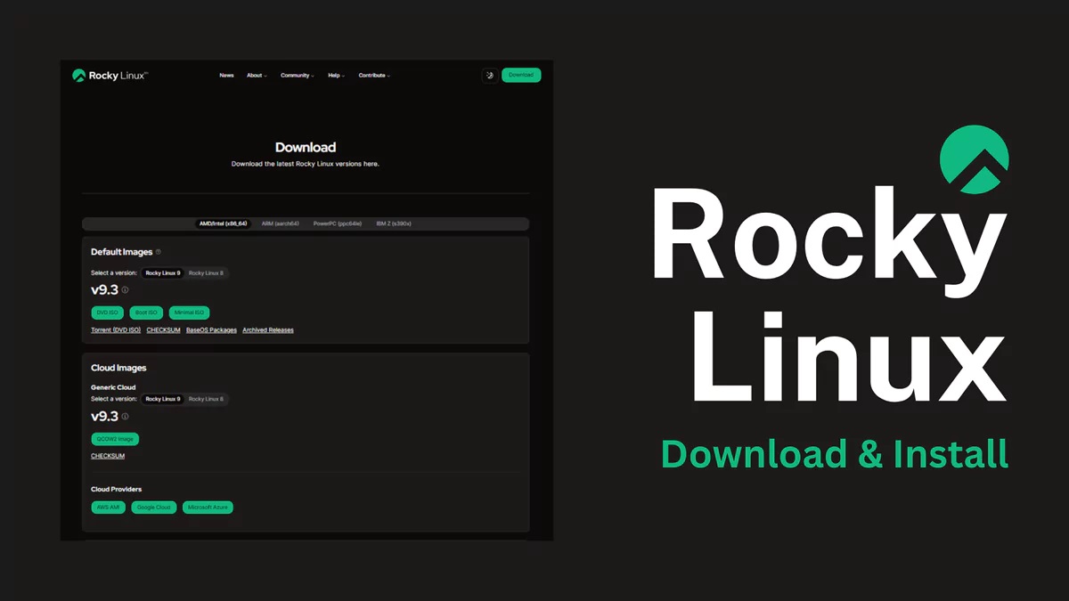 Quick Start: Rocky Linux Download And Installation