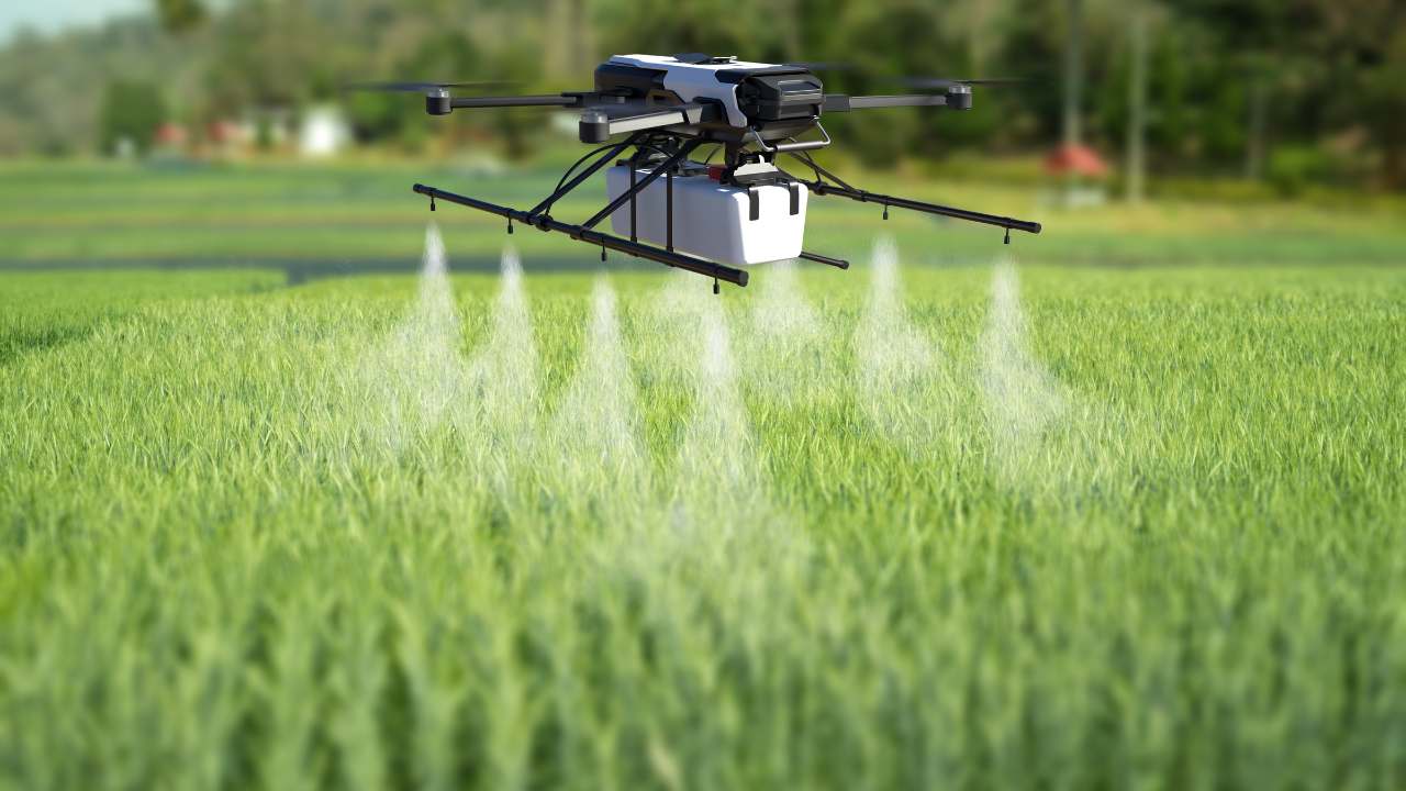 The Potential Of Agricultural Drones To Improve Crop Yields And Farmer Livelihoods In India