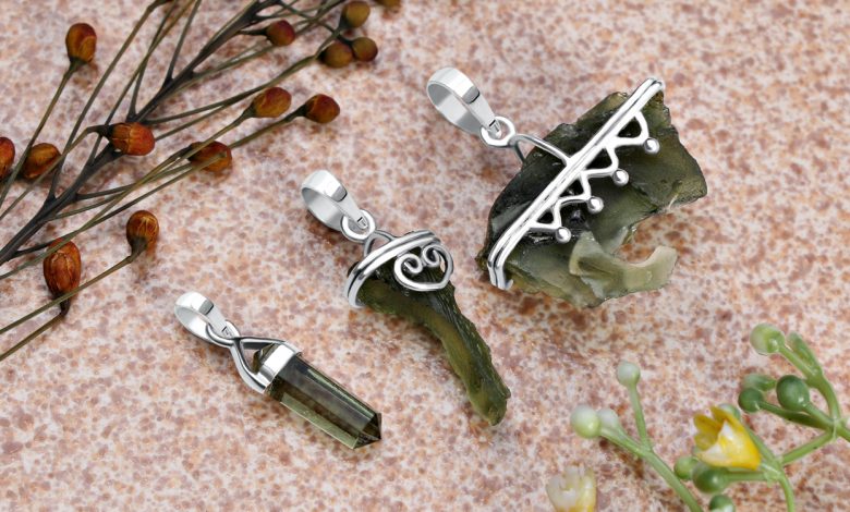 Buy New Handmade Moldavite Gemstone Jewelry At Wholesale Price