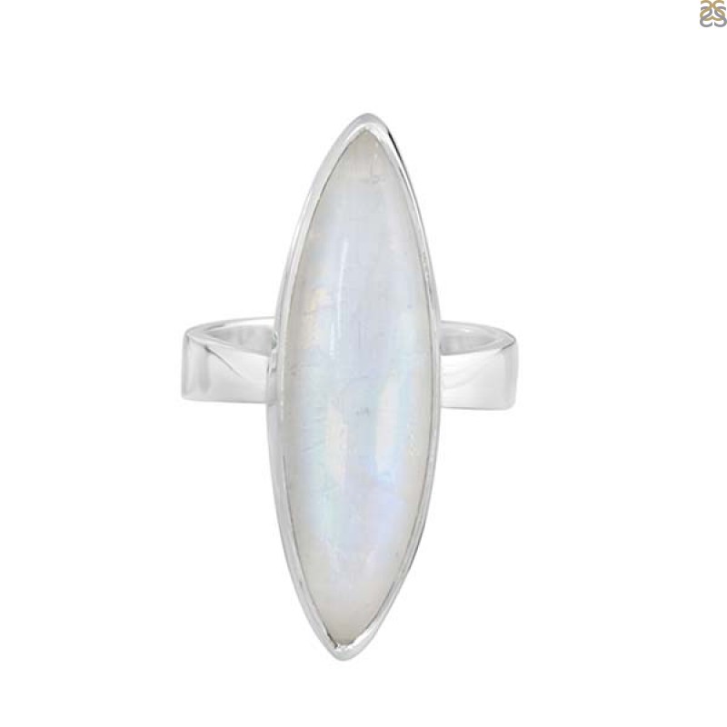 Moonstone Rings, Earrings,And Necklace Collection