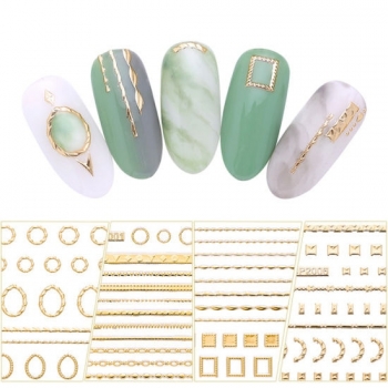 Choose The Custom Nail Art Stickers Wholesale Collections From Papachina