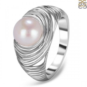 Shop Beautiful Pearl Ring At Wholesale Price