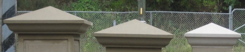 Elegant Pyramid Pier Caps From Jcv