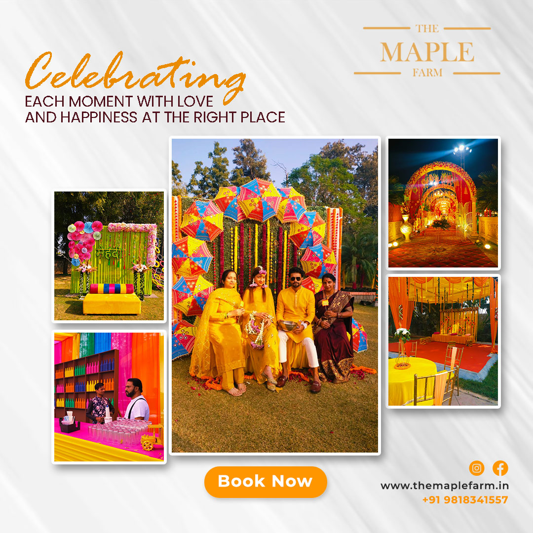 The Maple Farm Offers The Best Farmhouse For Party In Gurgaon