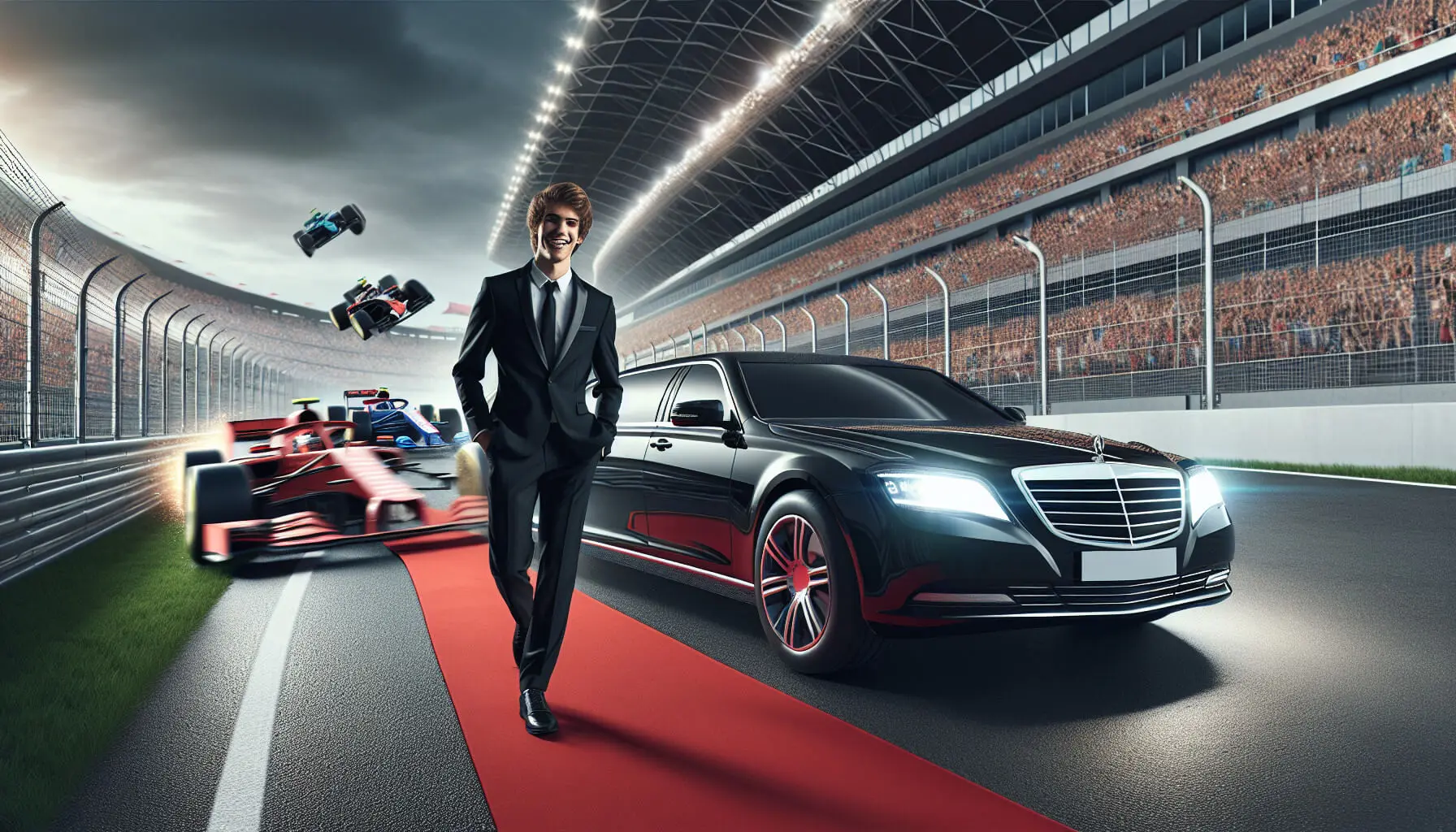 Book A Limousine For F1 Racing Event - Aadmirals Transportation