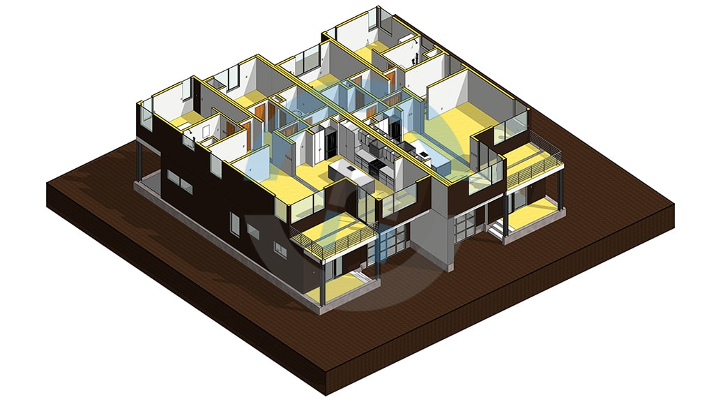 Architectural Revit Modeling Services - Chudasama Outsourcing