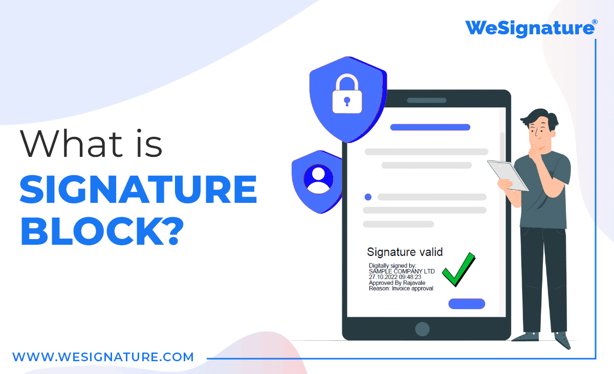 Signature Block Format | Wesignature